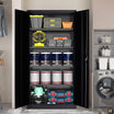 Black Metal Storage Cabinet 1 #black