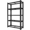 Greatmeet 78" H 5-Tier Heavy Duty Metal Wire Shelving, 3000LBS Capacity Adjustable Storage Racks for Garage & Kitchen
