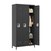 Storage Locker Cabinet for Home Gym Office School 1 #black