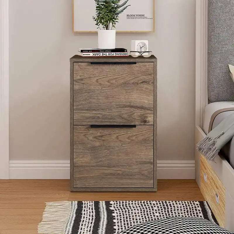 Greatmeet Vertical Wooden Storage Filing Cabinet for Home Office,School