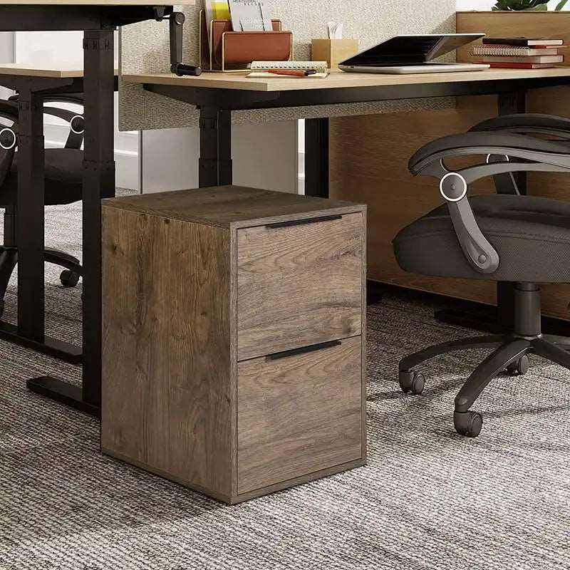 Greatmeet Vertical Wooden Storage Filing Cabinet for Home Office,School