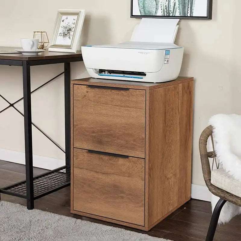 Greatmeet Vertical Wooden Storage Filing Cabinet for Home Office,School