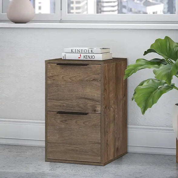 Greatmeet Vertical Wooden Storage Filing Cabinet for Home Office,School