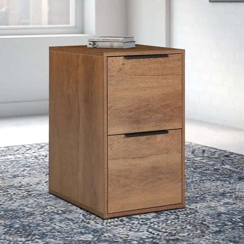 Greatmeet Vertical Wooden Storage Filing Cabinet for Home Office,School