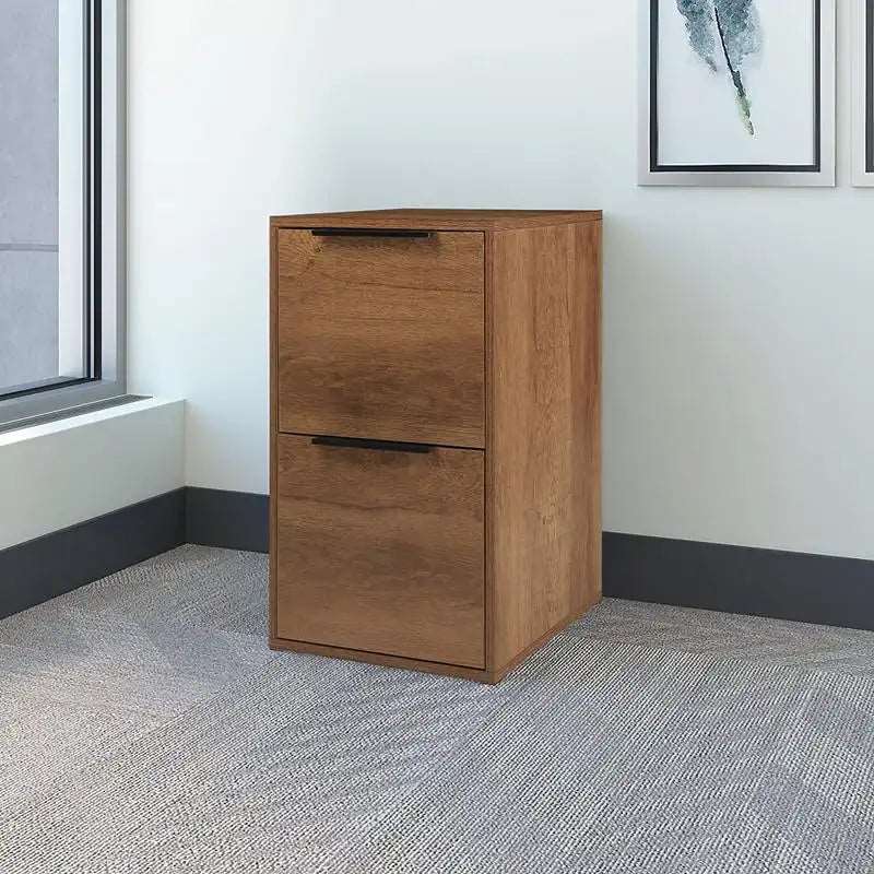 Greatmeet Vertical Wooden Storage Filing Cabinet for Home Office,School