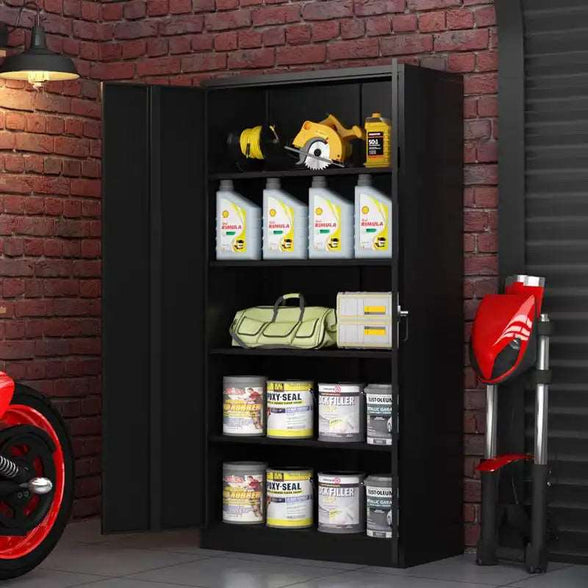 Lockable metal online wall cabinet