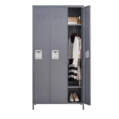 Storage Locker Cabinet for Home Gym Office School 3
