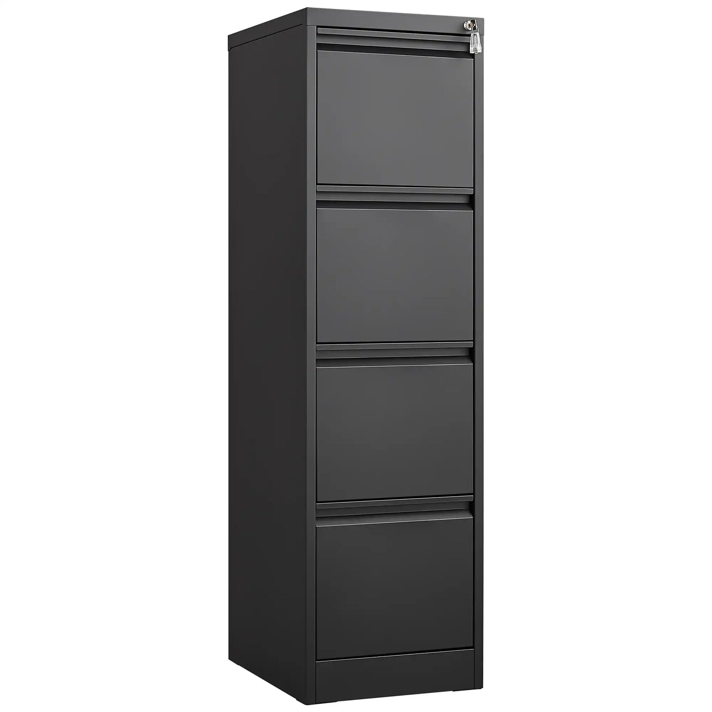 4 Drawer File Cabinet 1 #black