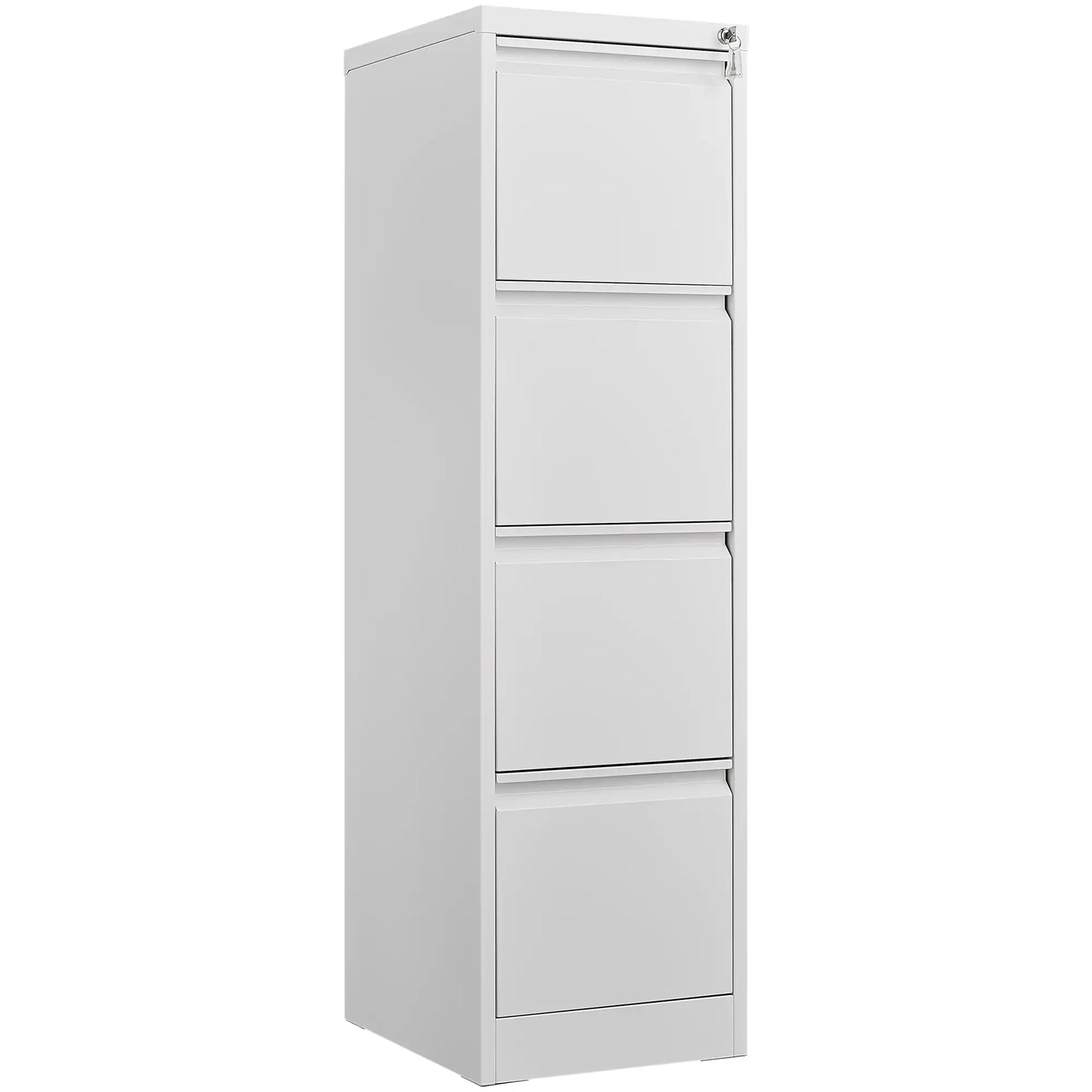 4 Drawer File Cabinet 8 #white