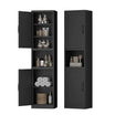 Greatmeet 67" Tall Slim Bathroom Cabinet, Narrow Cupboard Cabinet with Adjustable Shelves, Metal Freestanding Cabinet for Small Spaces, Bathroom, Kitchen, Laundry, Living Room
