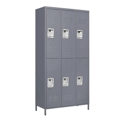 6 Doors Metal Storage Locker Cabinet