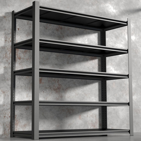 GREATMEET Heavy Duty Garage Storage Shelves, 3000LBS Load Metal Shelving, Storage Rack Shelf for Shed, Garage, Pantry, Basement