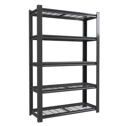 Greatmeet 72" H 5-Tier Heavy Duty Steel Wire Shelving, 2000 LBS Capacity Garage Storage Rack
