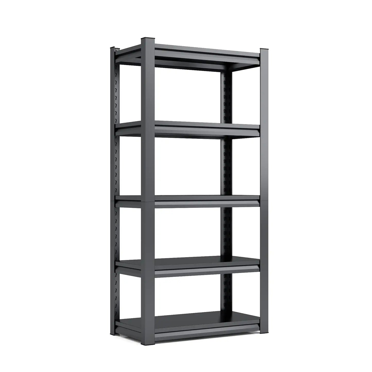 Greatmeet 72" H 5-Tier Heavy Duty Steel Shelving Unit, 2000 LBS Capacity with Adjustable Shelves for Garage Basement