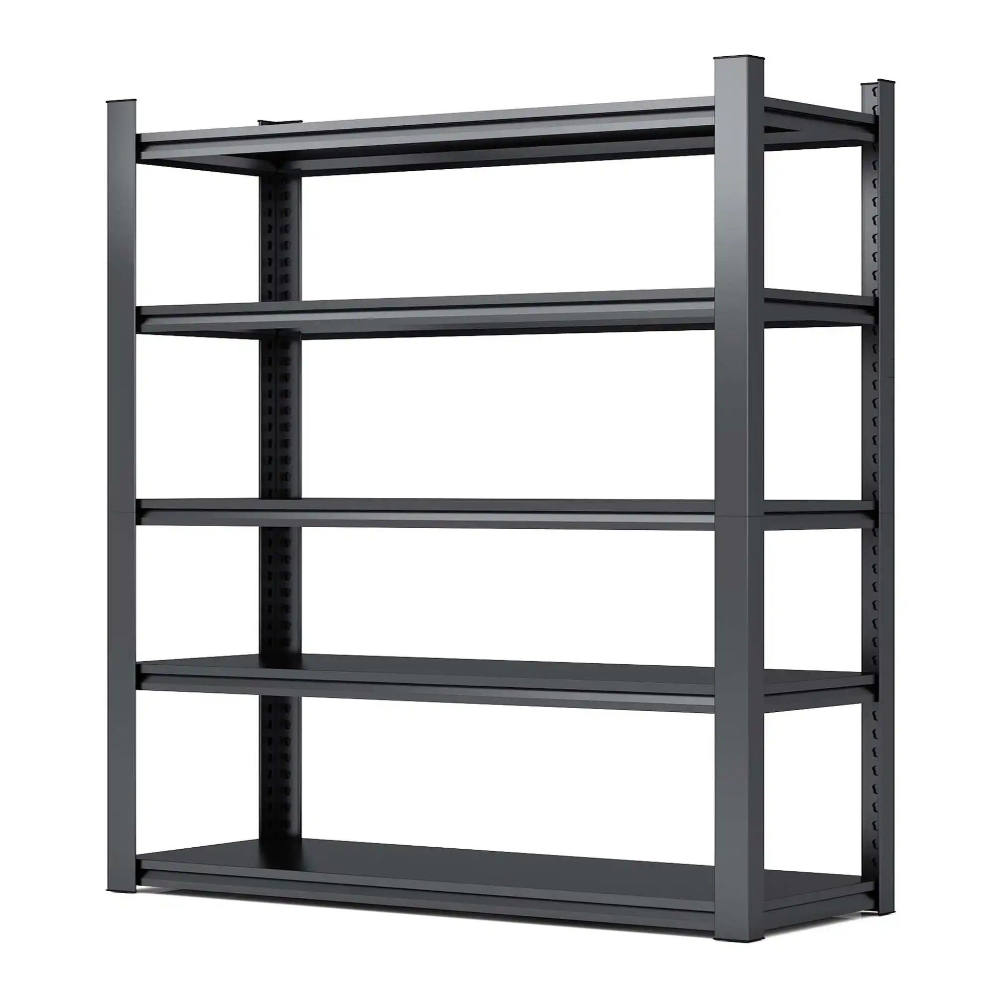72"H 5 Tier Metal Shelves 1