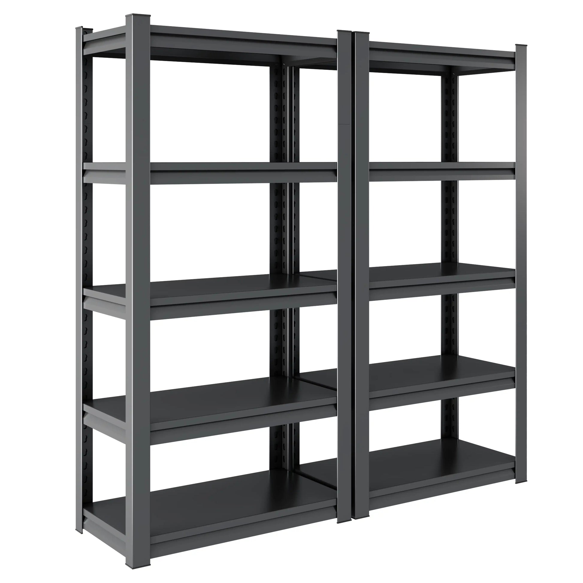 Greatmeet 72" H 5-Tier Heavy Duty Steel Shelving Unit, 2000 LBS Capacity with Adjustable Shelves for Garage Basement