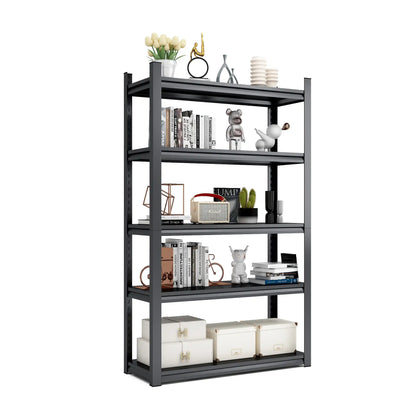 Greatmeet 72" H 5-Tier Heavy Duty Steel Shelving Unit, 2000 LBS Capacity with Adjustable Shelves for Garage Basement