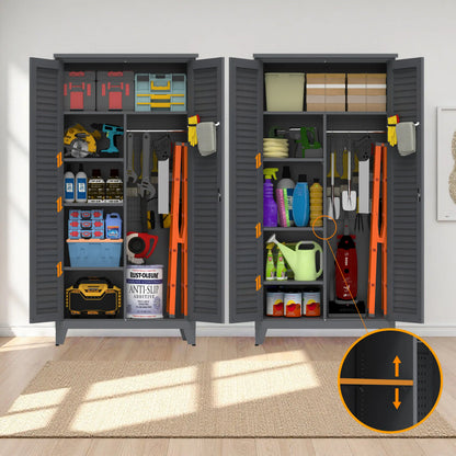 storage cabinet with adjustable shelf