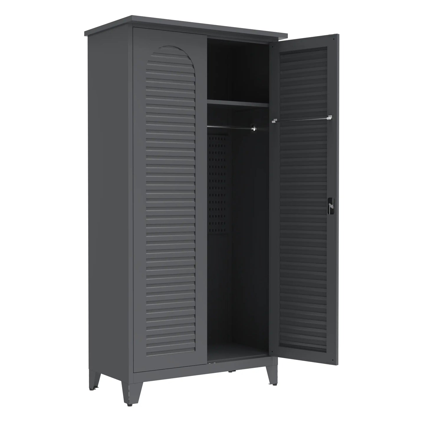 waterproof outdoor storage cabinet for garden #grey #17.7D