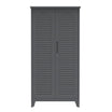 waterproof outdoor storage cabinet #grey #17.7D