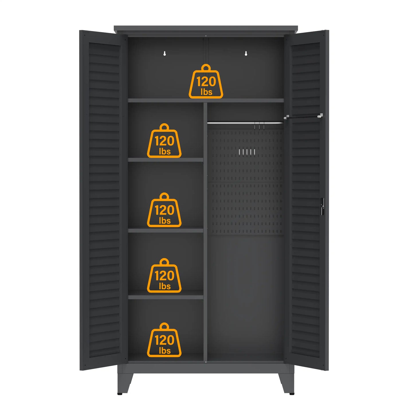 waterproof outdoor storage cabinet by greatmeet #grey #17.7D