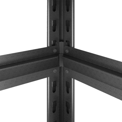 Greatmeet 78" 5-Tier Adjustable Heavy Duty Storage Shelving Unit with Pegboard, Industrial Metal Rack for Garage, Warehouse, Kitchen &Office