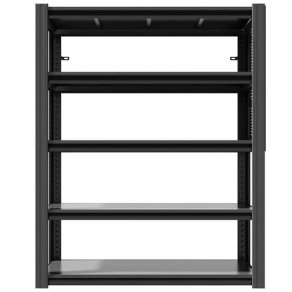 Greatmeet 78" 5-Tier Adjustable Heavy Duty Storage Shelving Unit with Pegboard, Industrial Metal Rack for Garage, Warehouse, Kitchen &Office