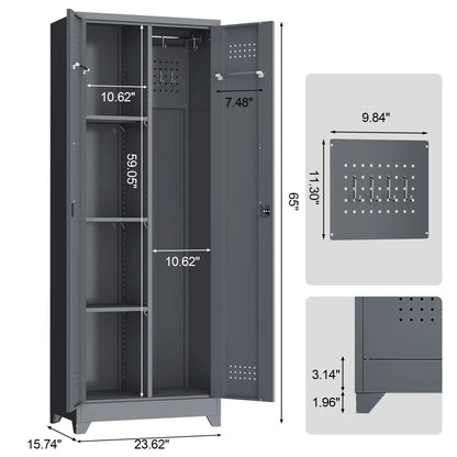 Broom Closet Storage Cabinet 3