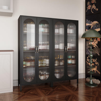 Display Cabinet with Glass Doors 3