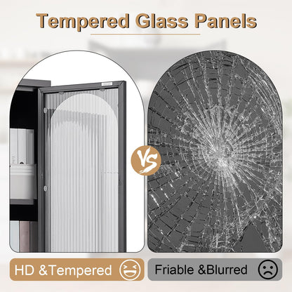 Display Cabinet with Glass Doors Compare