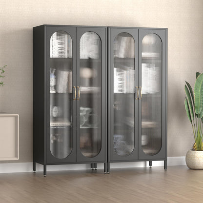 Display Cabinet with Glass Doors Office
