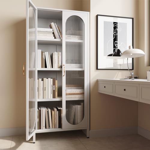 Glass Storage Cabinet Room #white