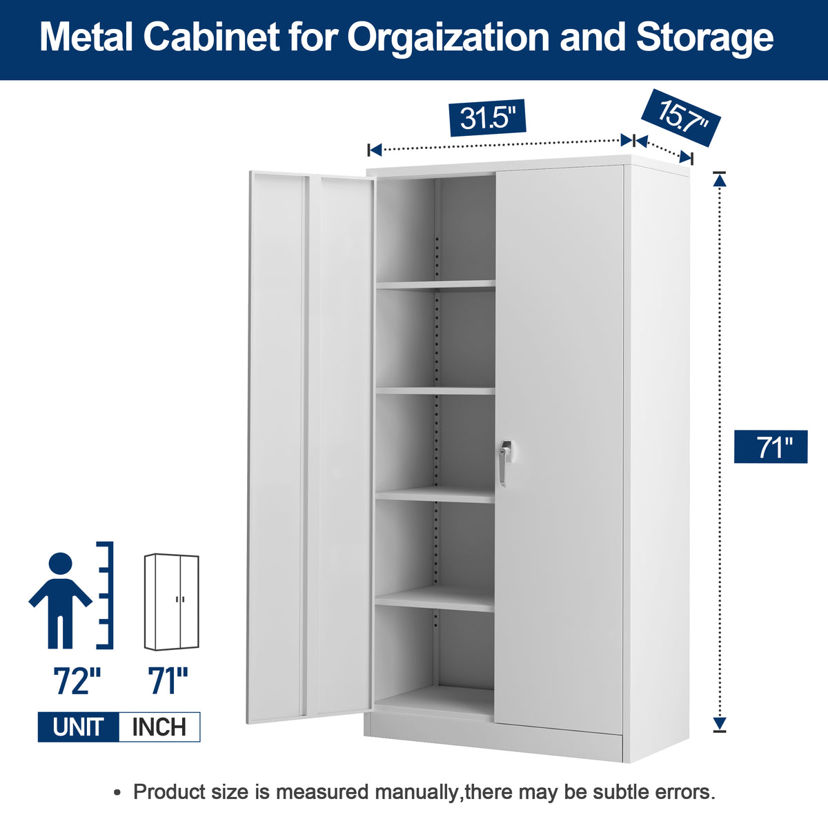 Grey Metal Storage Cabinet package #grey