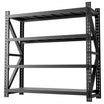 Greatmeet 71" W 4-Tier Heavy Duty Metal Industrial Storage Racks for Garage, 5000 LBS Capacity