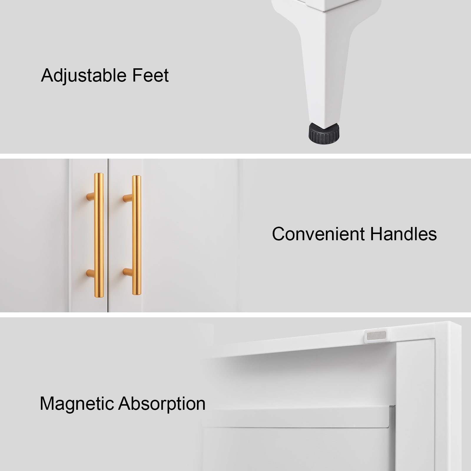 Kitchen Pantry Storage Cabinet Details