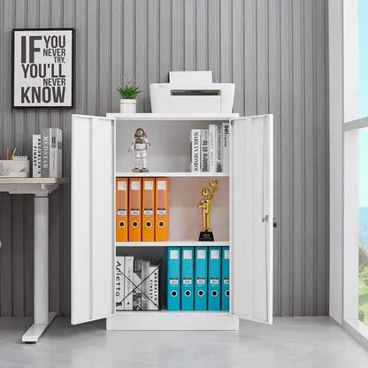Locking Metal Cabinet 8