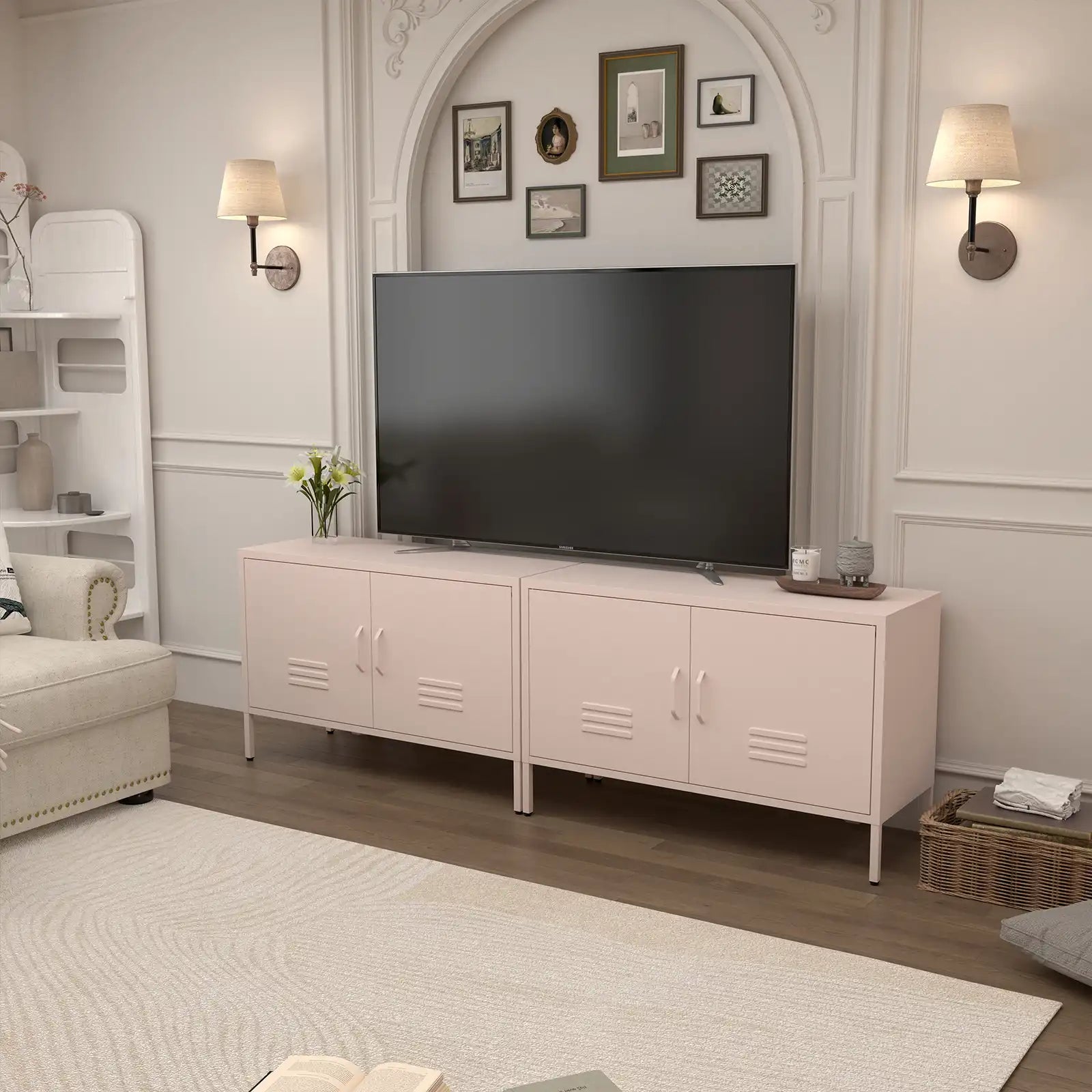 Low TV Stand Console Scene