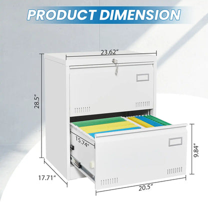 Metal Filing Cabinet with Lock 10 drawers