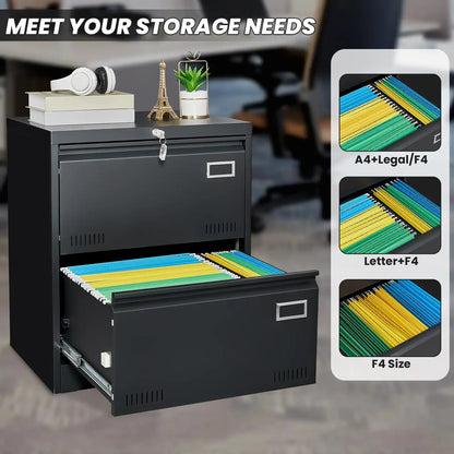 Metal Filing Cabinet with Lock 16 drawers