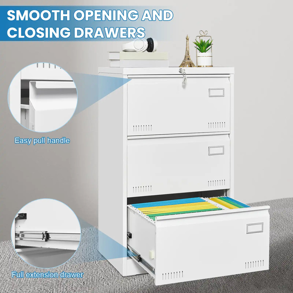 Metal Filing Cabinet with Lock 29 drawers