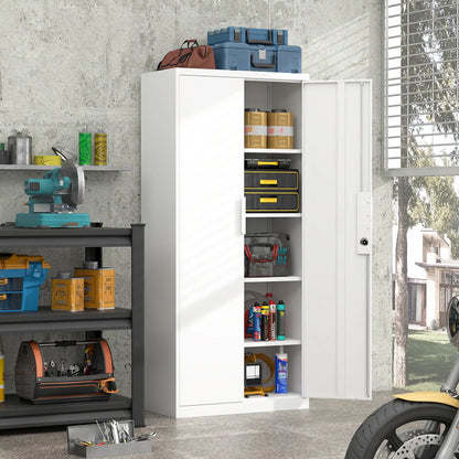 Metal Garage Cabinet with 2 Doors