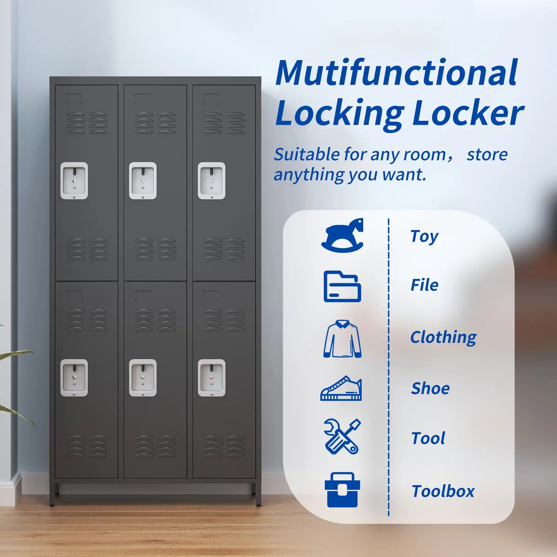 Metal Lockers for Employees School