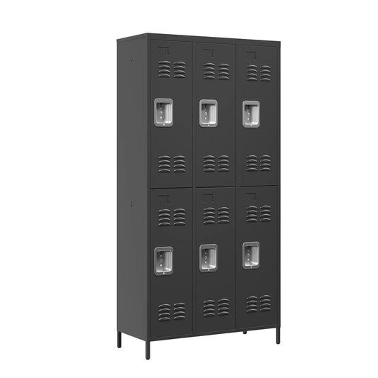 Metal Lockers for Employees School Office Gym Home #black