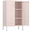 Metal Storage Cabinet #pink