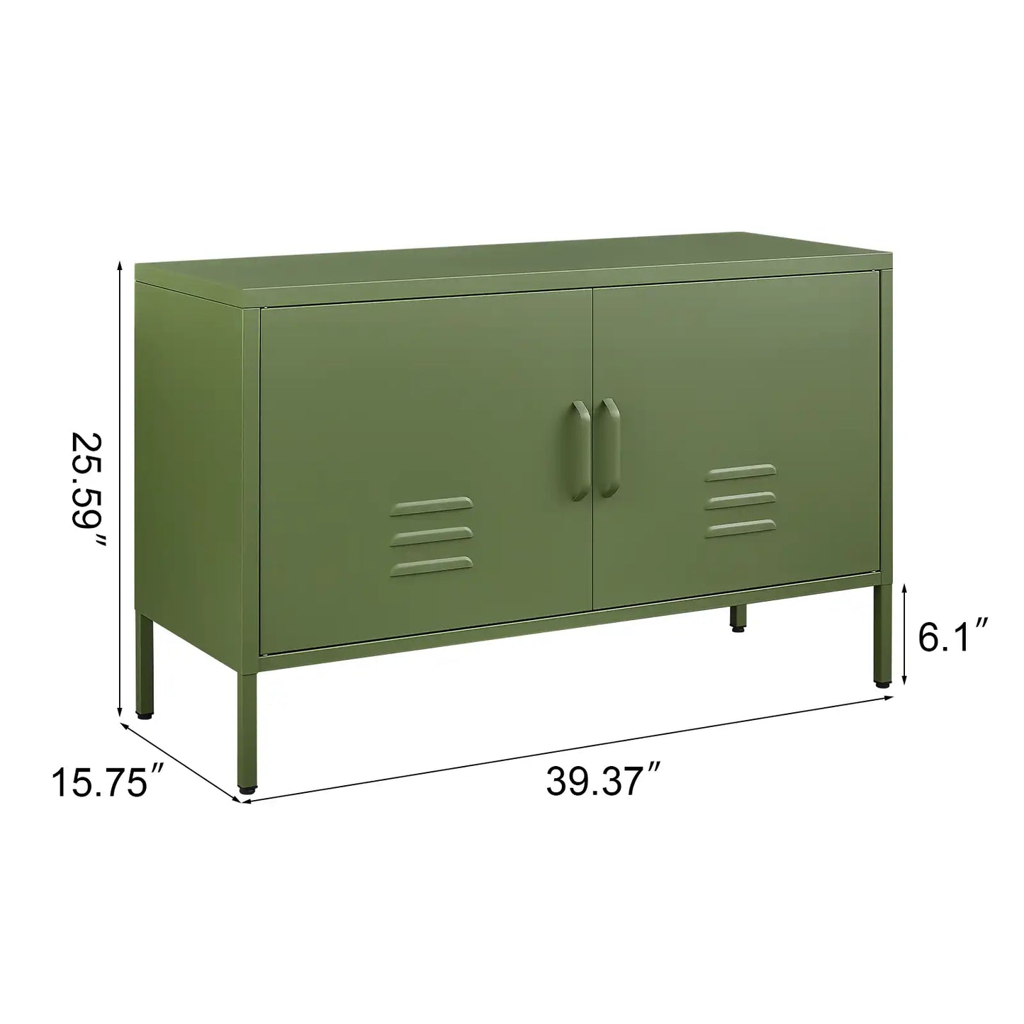 Low TV Stand Console Size #green