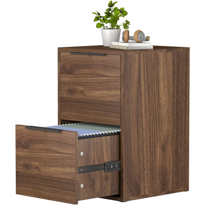 Vertical Wooden Storage Filing Cabinet 12