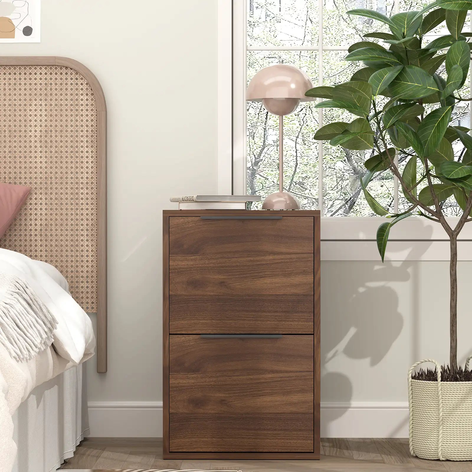 Vertical Wooden Storage Filing Cabinet 14