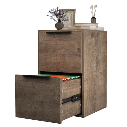 Vertical Wooden Storage Filing Cabinet 16