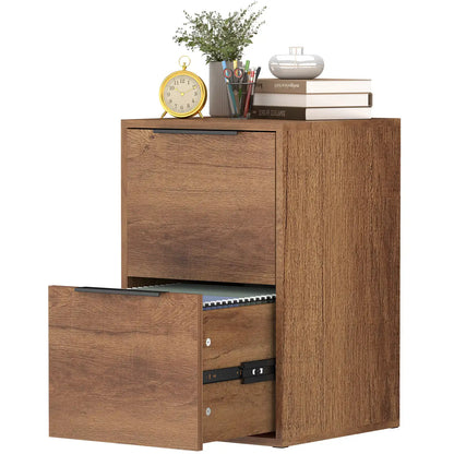 Vertical Wooden Storage Filing Cabinet 2