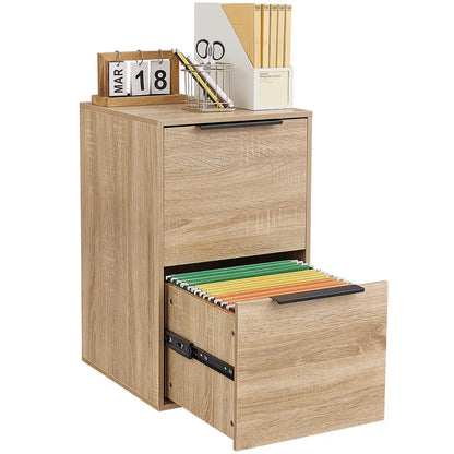 Vertical Wooden Storage Filing Cabinet 9